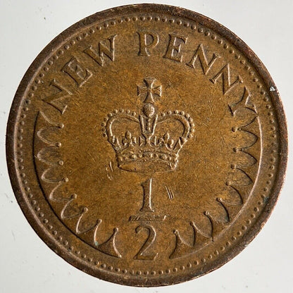 1979 Elizabeth II New 1/2 Half-Penny Coin | Very High Grade