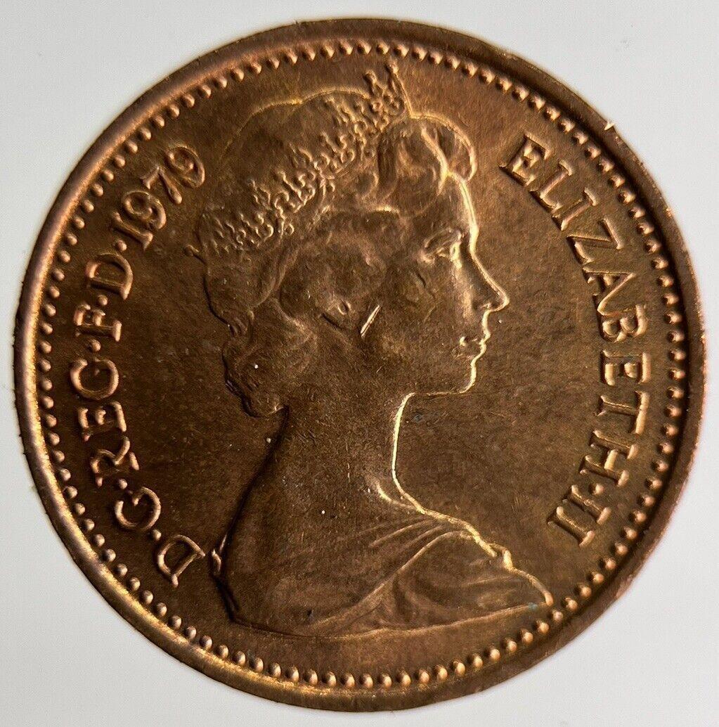 1979 Elizabeth II 2nd New Half 1/2 Penny Coin | Very High Grade