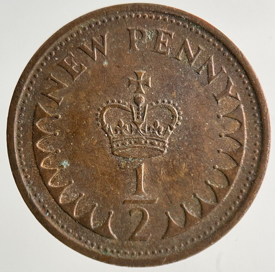 1979 Elizabeth II 2nd New 1/2 Half-Penny Coin | Fine Collectable Grade