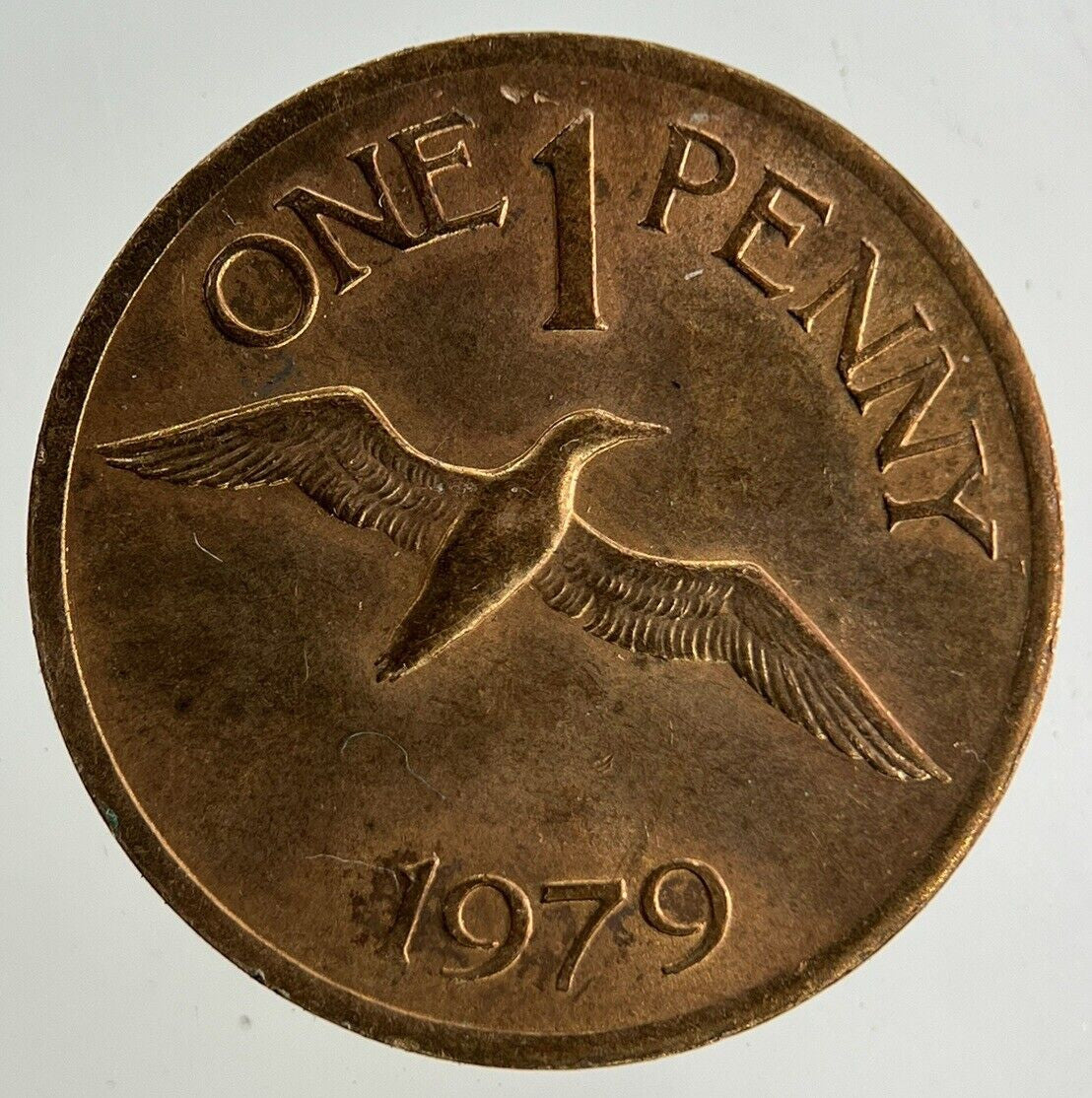 1979 Guernsey 1p One Penny Coin | Fine Collectable Grade