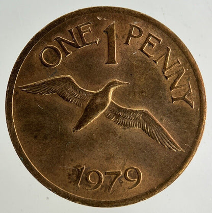 1979 Guernsey 1p One Penny Coin | Fine Collectable Grade