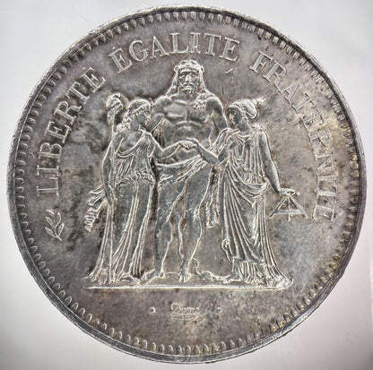 1979 France 50 Francs Silver Coin | Very High Grade