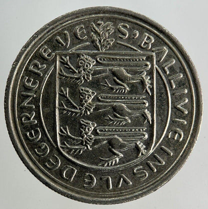 1979 Guernsey 5p Five-Pence Coin | Fine Collectable Grade