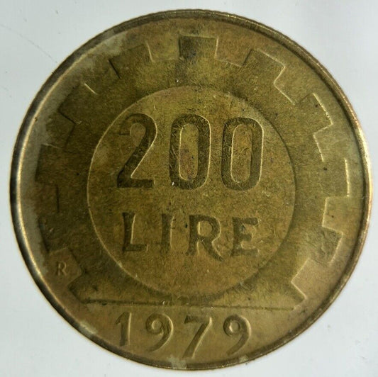 1979 Italy 200 Lire Coin | Collectable Grade