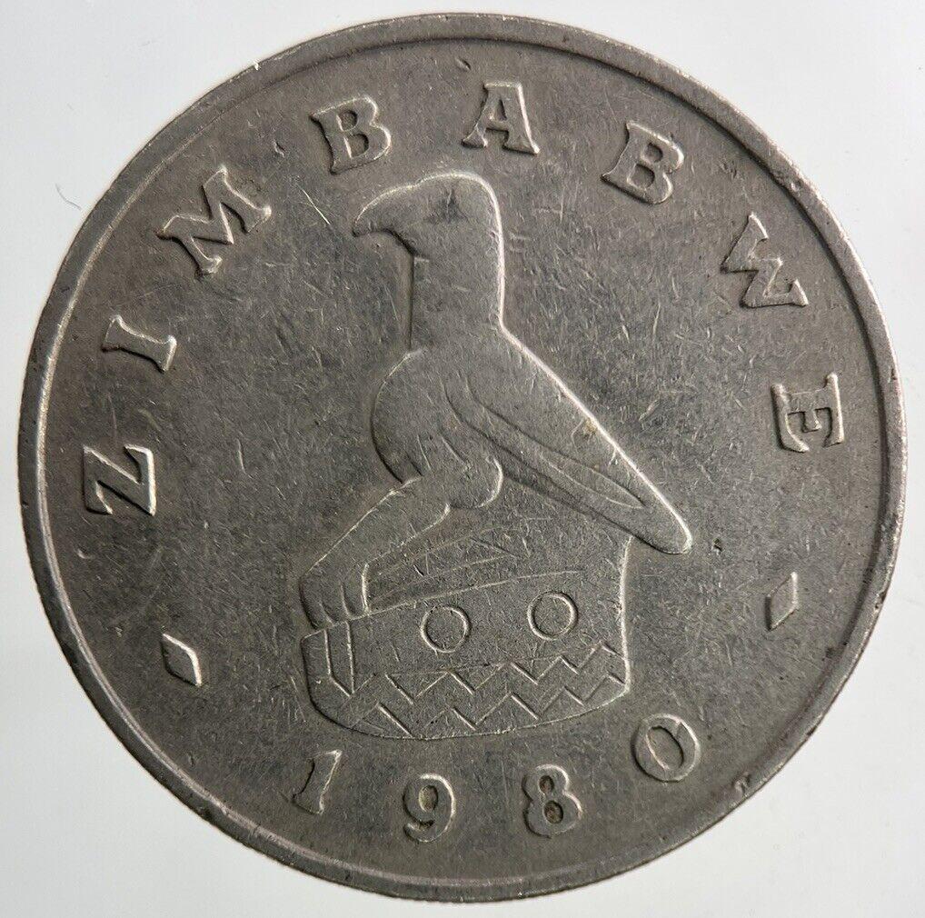 1980 Africa Zimbabwe One Dollar Coin | Fine Collectable Grade