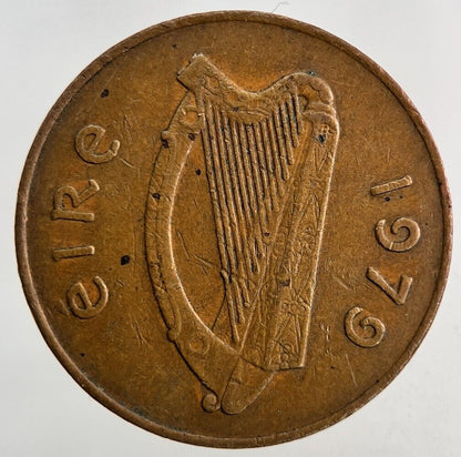 1979 Irish 2p Two-Pence Coin | Fine Collectable Grade