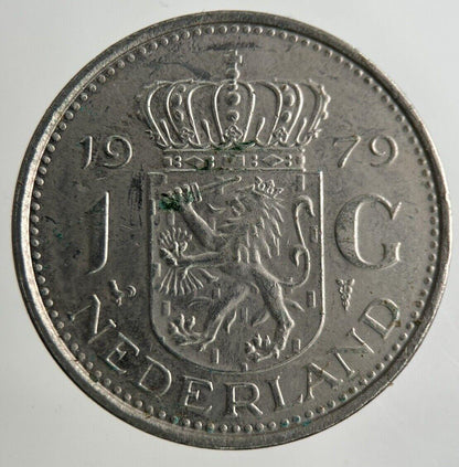 1979 Netherlands 1 Gulden Coin | Fine Collectable Grade
