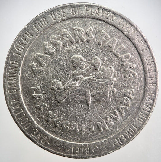 1979 Los Vegas Caesars Palace Coin Medal Token | Collectable Grade | a1978