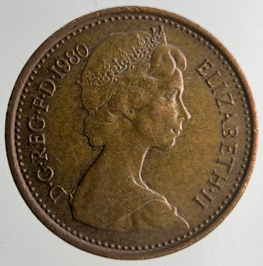 1980 Elizabeth II 2nd New Half-Penny Coin | Very High Grade