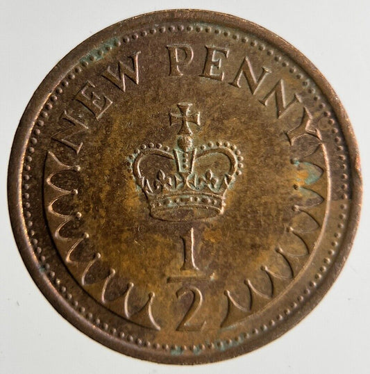 1980 Elizabeth II 2nd New Half-Penny Coin | Very High Grade