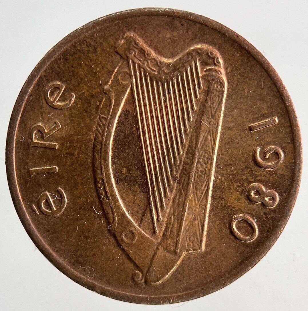 1980 Irish 1p One Penny Coin | Very High Grade