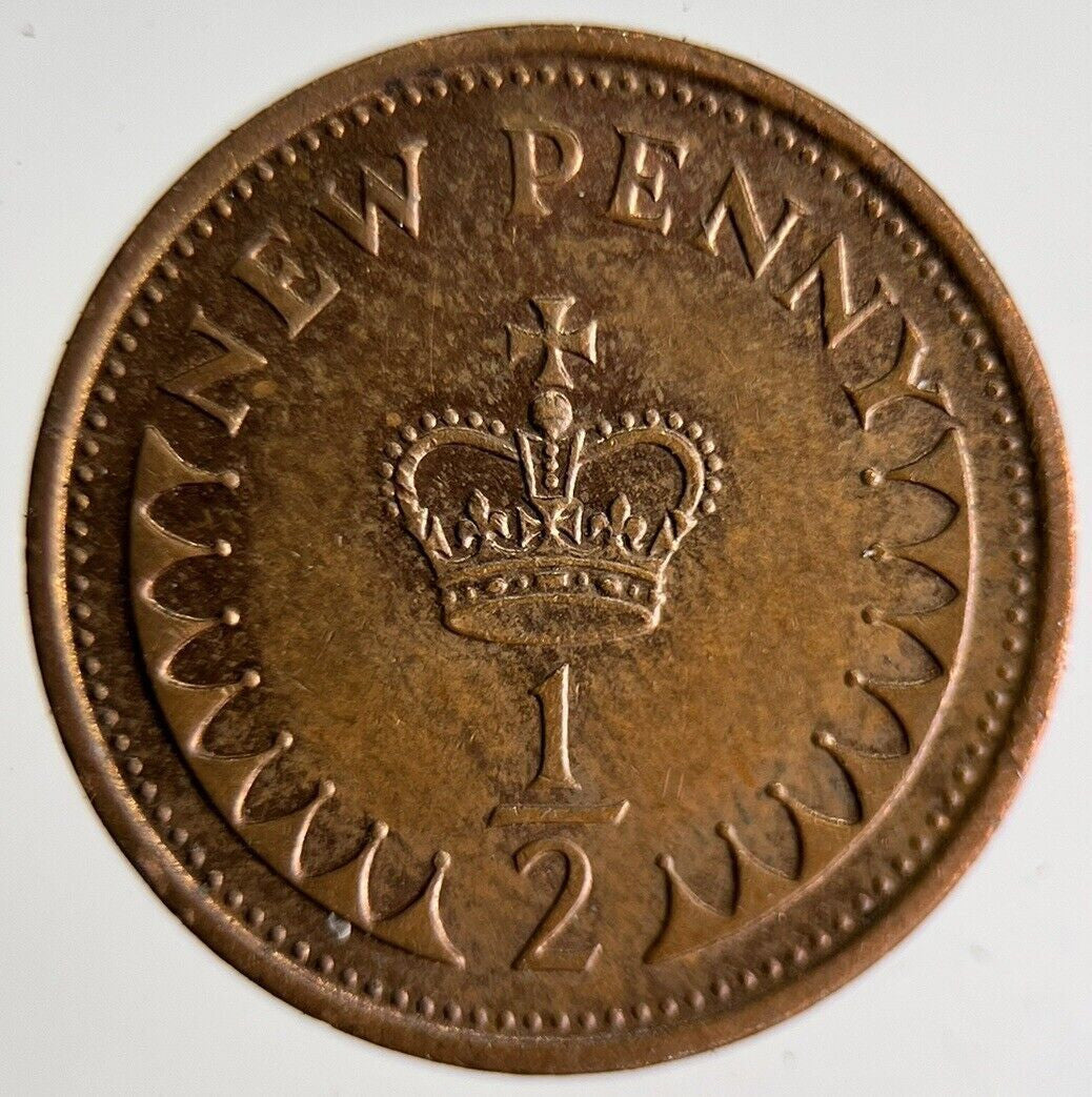 1980 Elizabeth II 2nd New Half 1/2 Penny Coin | Very High Grade