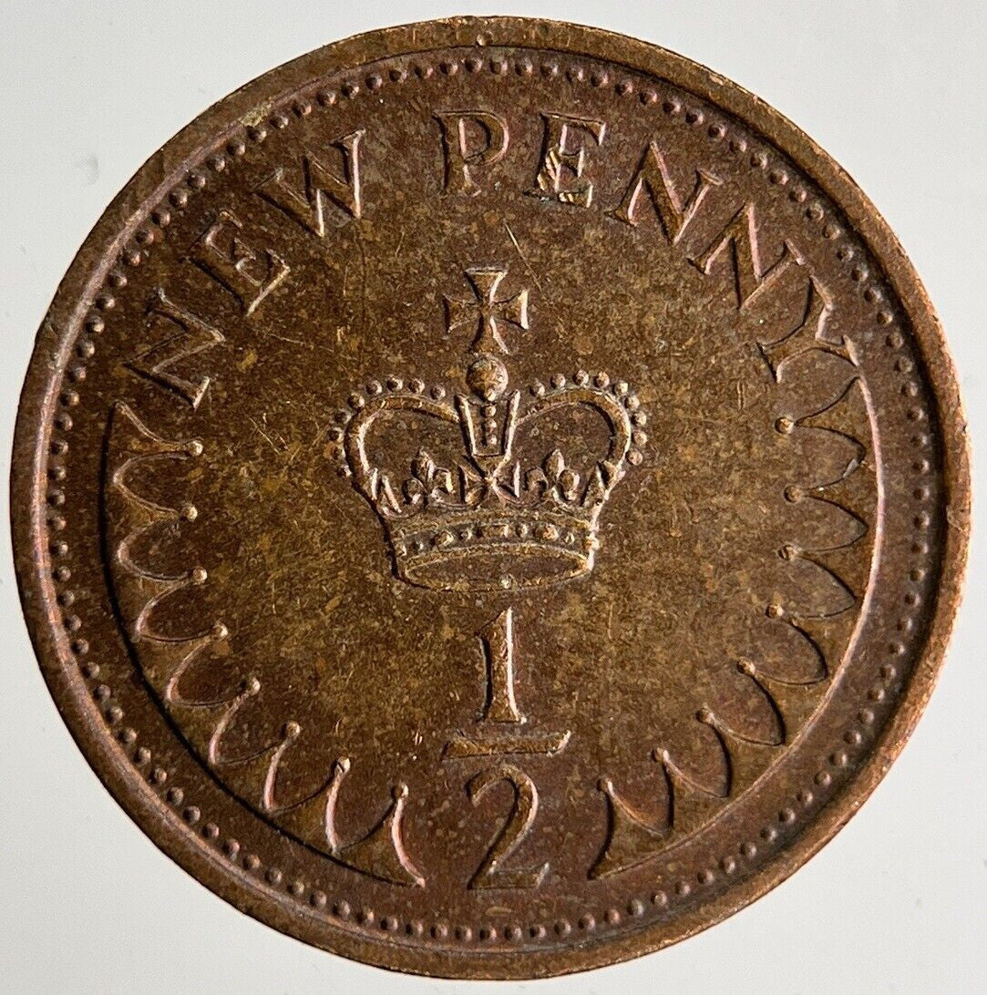 1980 Elizabeth II New 1/2 Half-Penny Coin | Very High Grade