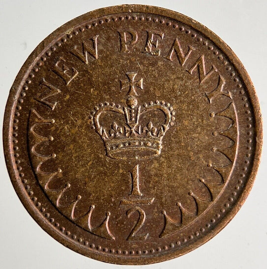 1980 Elizabeth II New 1/2 Half-Penny Coin | Very High Grade