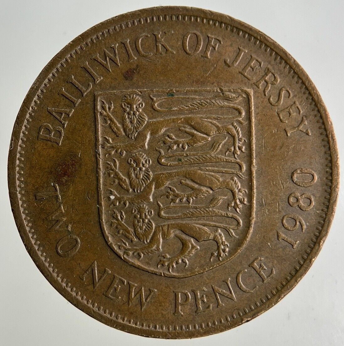 1980 Jersey 2p Two-Pence Coin | Fine Collectable Grade
