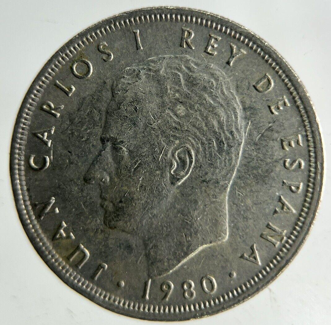 1980 Spain 5 Pesetas Coin | Fine Collectable Grade