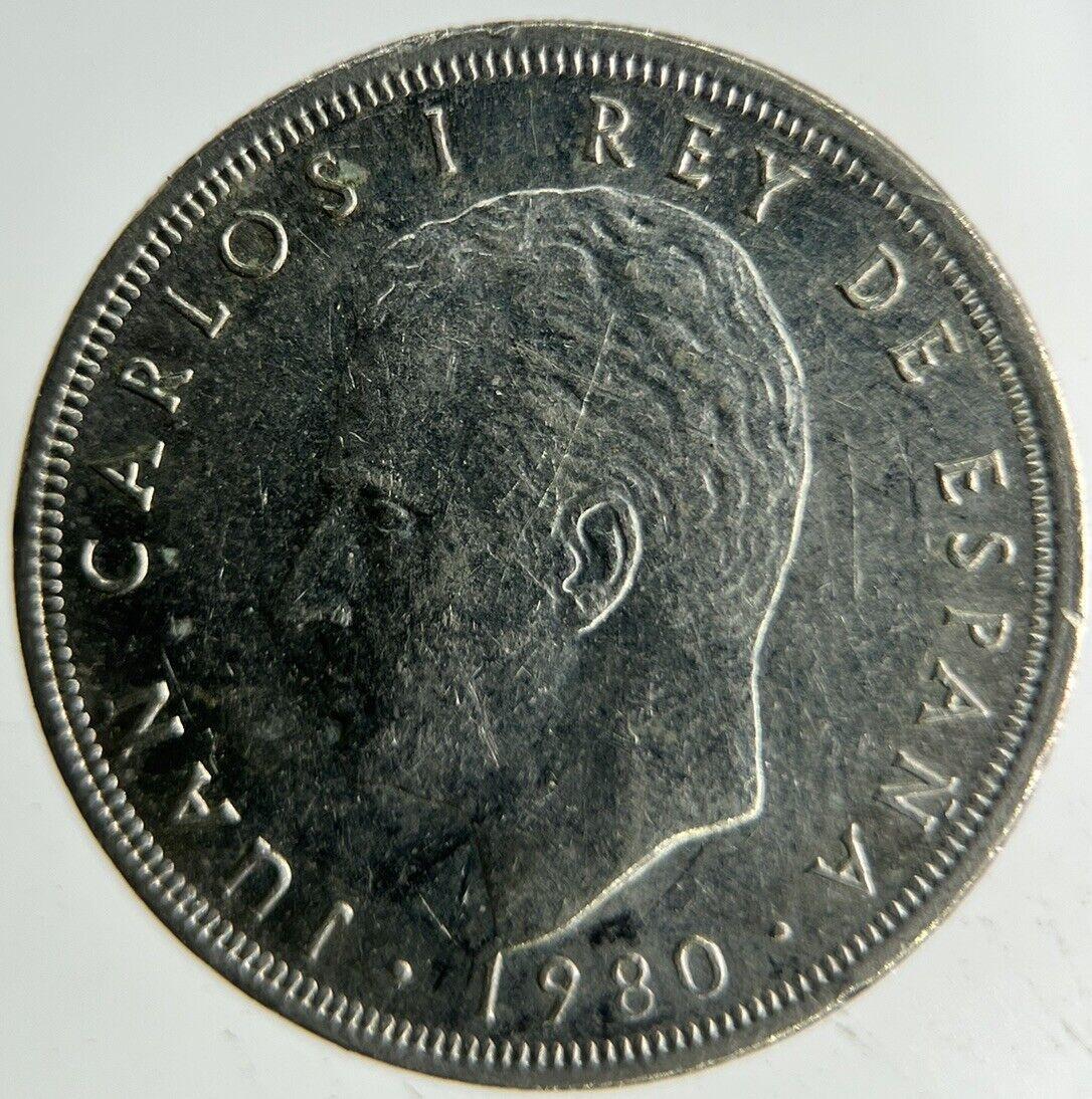 1980 Spain 5 Pesetas Coin | Fine Collectable Grade