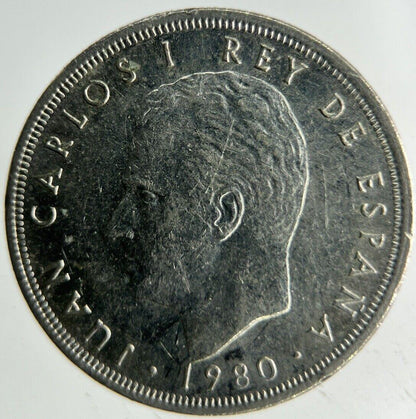 1980 Spain 5 Pesetas Coin | Fine Collectable Grade