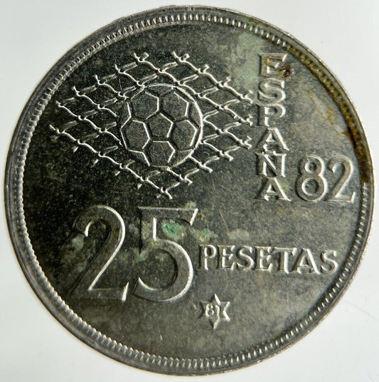 1980 Spain 25 Pesetas Coin | Fine Collectable Grade