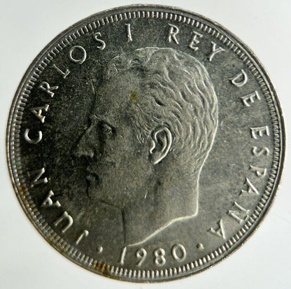1980 Spain 25 Pesetas Coin | Fine Collectable Grade