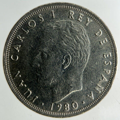 1980 Spain 25 Pesetas Coin | Fine Collectable Grade