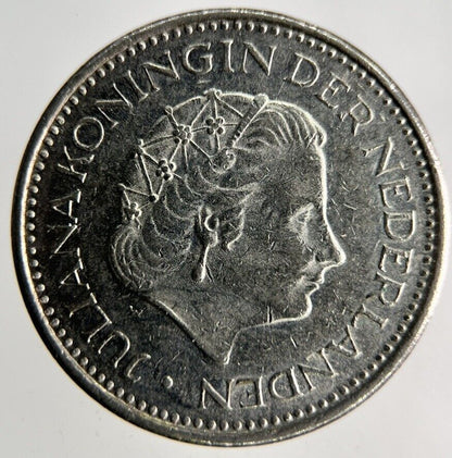 1980 Netherlands 1 Gulden Coin | Fine Collectable Grade