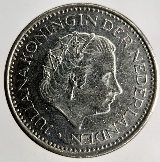 1980 Netherlands 1 Gulden Coin | Fine Collectable Grade