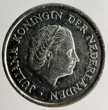 1980 Netherlands 25 Cents Coin | Fine Collectable Grade