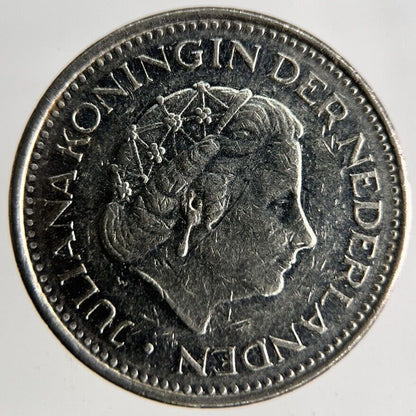 1980 Netherlands 1 Gulden Coin | Fine Collectable Grade