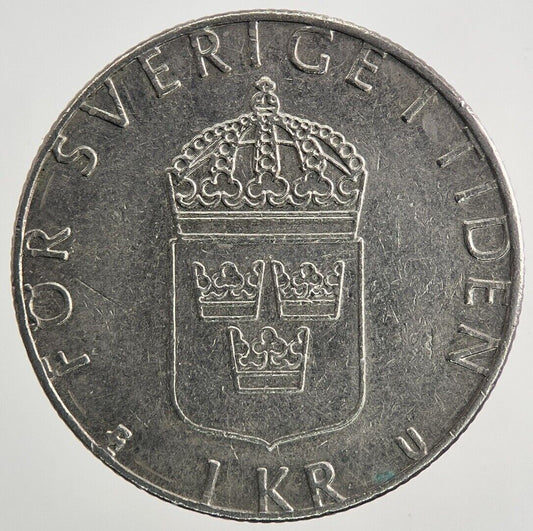 1980 Sweden 1 Krona Coin | Very High Grade