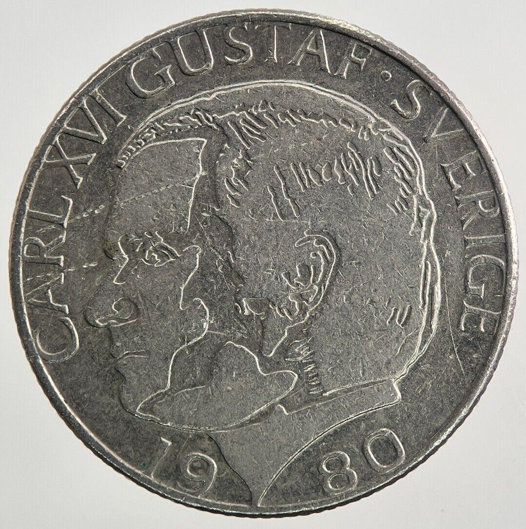1980 Sweden 1 Krona Coin | Very High Grade