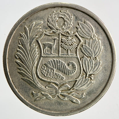 1980 Peru 100 Soles Coin | Very High Grade