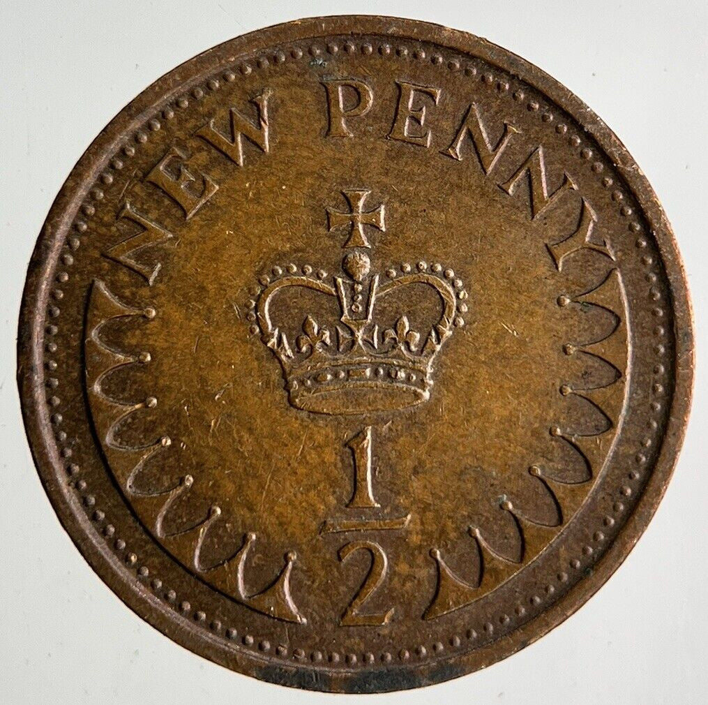 1981 Elizabeth II 2nd New Half-Penny Coin | Very High Grade