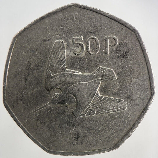 1981 Irish 50p Fifty Pence Coin | Fine Collectable Grade