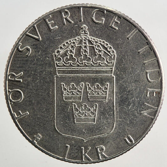 1981 Sweden 1 Krona Coin | Very High Grade