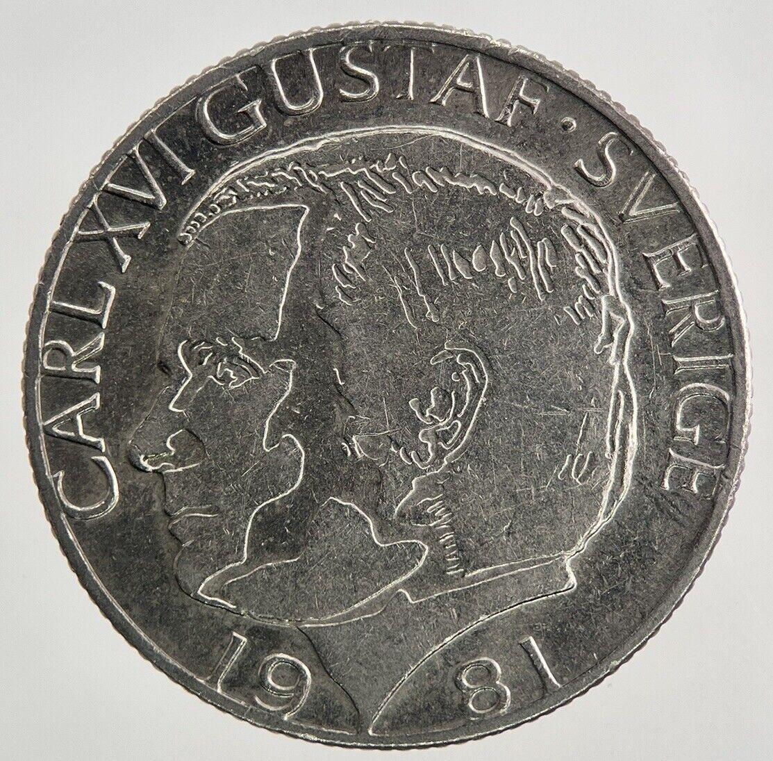 1981 Sweden 1 Krona Coin | Very High Grade