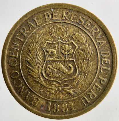 1981 Peru 10 Soles Coin | Collectable Grade