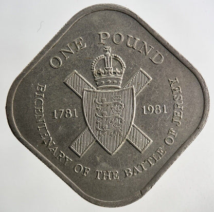 1981 Jersey One Pound Coin | Very High Grade