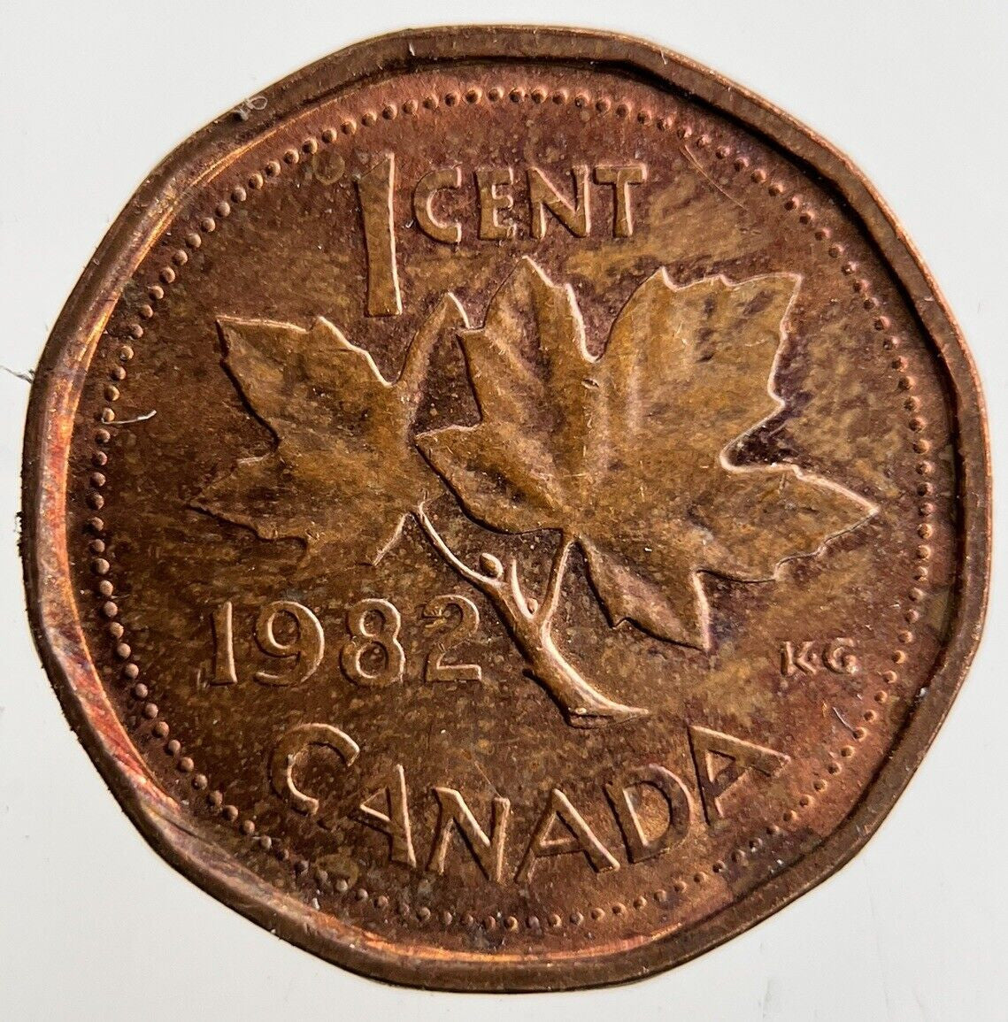 1982 Canada 1 Cent Coin | Fine Collectable Grade