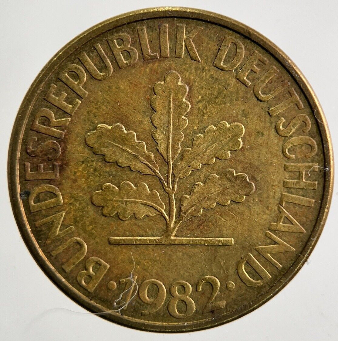 1982 Germany 10 Pfennig Coin | Fine Collectable Grade