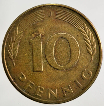 1982 Germany 10 Pfennig Coin | Fine Collectable Grade