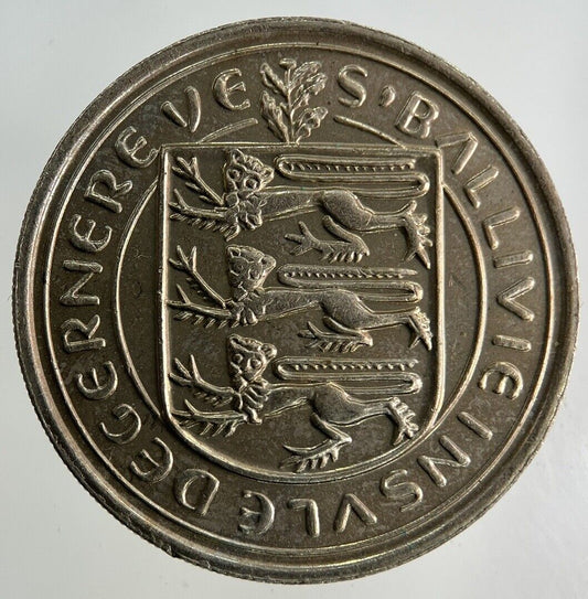 1982 Guernsey 10p Ten-Pence Coin | Fine Collectable Grade
