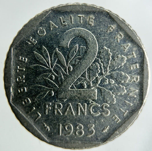 1983 France 2 Francs Coin | Fine Collectable Grade