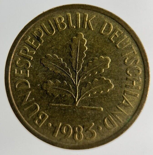 1983 Germany 5 Pfennig Coin | Fine Collectable Grade