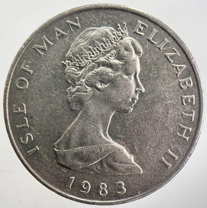 1983 Isle of Man 10p Coin | Very High Grade | a4799