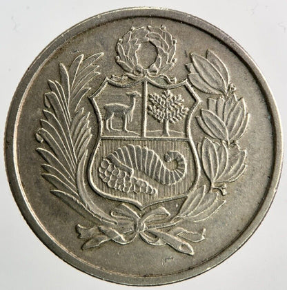 1982 Peru 100 Soles Coin | Very High Grade