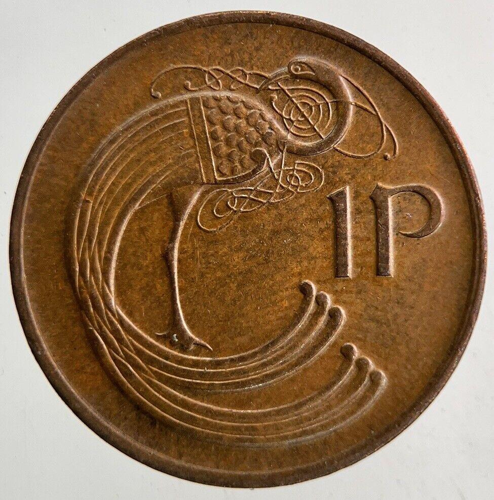 1982 Irish 1p One-Pence Coin | Fine Collectable Grade