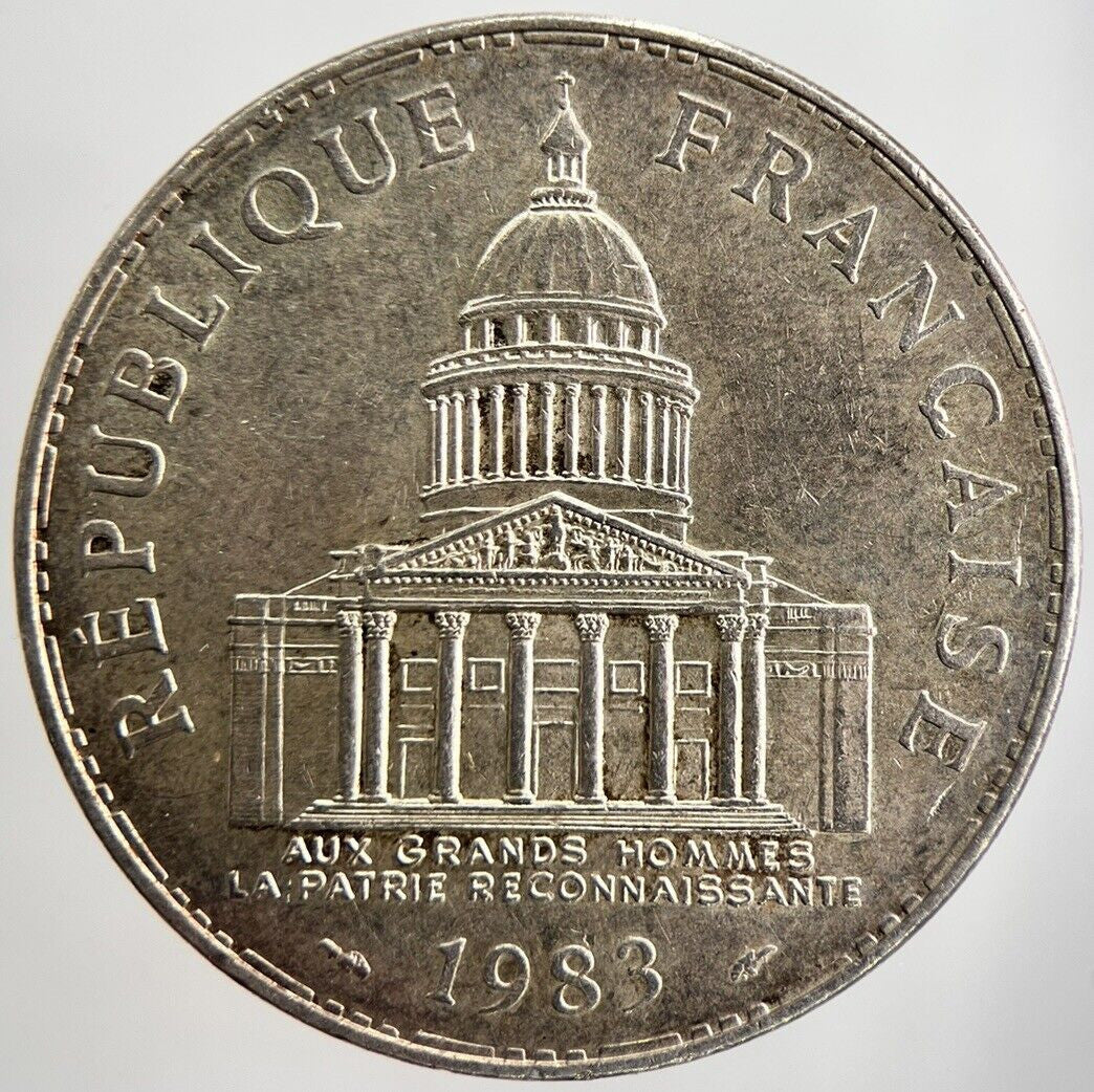 1983 France 100 Francs Silver Coin | Very High Grade