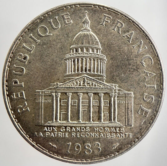 1983 France 100 Francs Silver Coin | Very High Grade