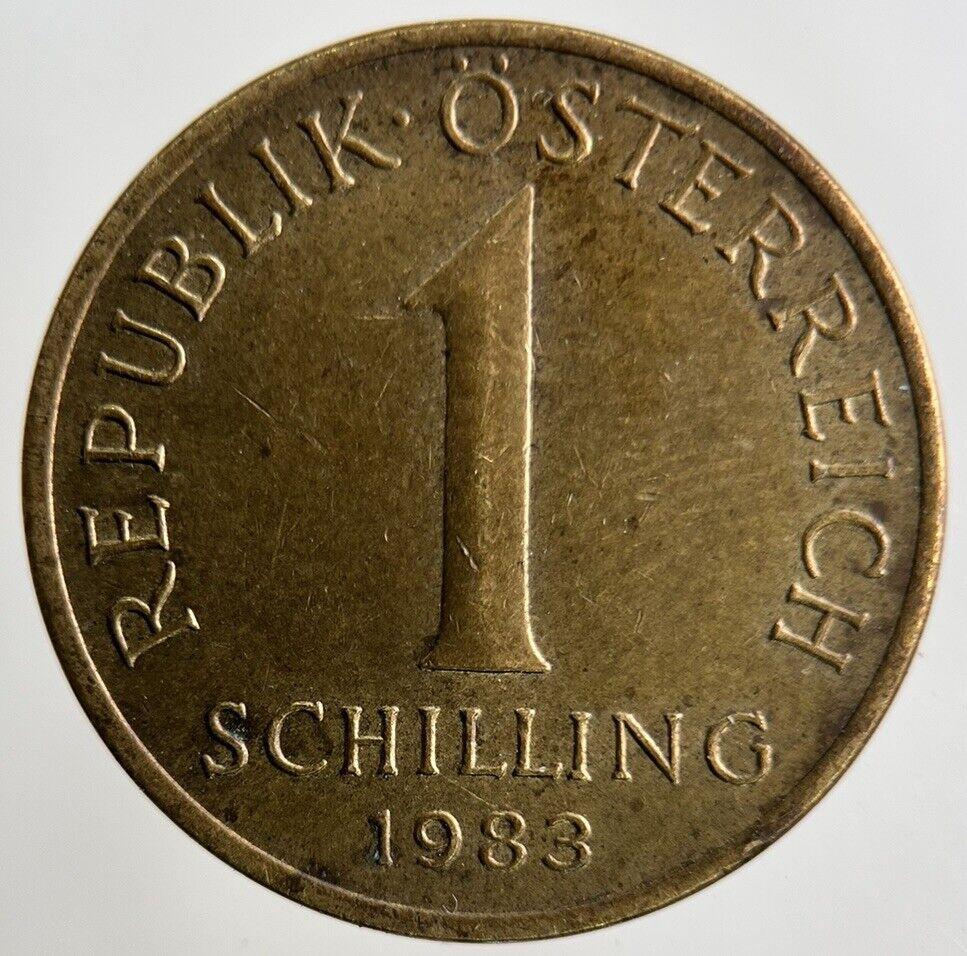 1983 Austria 1 Schilling Coin | Fine Collectable Grade